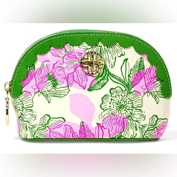 Lilly Pulitzer Sunset Shadows Luggage Tag and Sunset Shadows Small Pouch - Picture 2 of 14